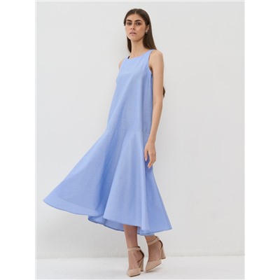 Платье женское 5241-3799; БХ24 голубой меланж