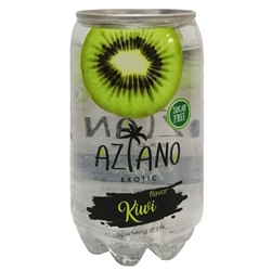 Газированный напиток со вкусом киви Sparkling Aziano (0 кал), 350 мл. Акция