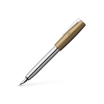 Перьевая ручка Loom Metallic, оливковая, толщина пера F, в подарочной коробке, 1 шт