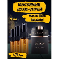 Масляные духи-спрей Bvlgary Man in Black (9 мл)