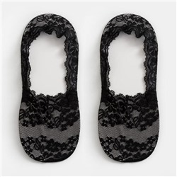 Носки-невидимки женские «Цветочки», размер 36-37 (23 см)