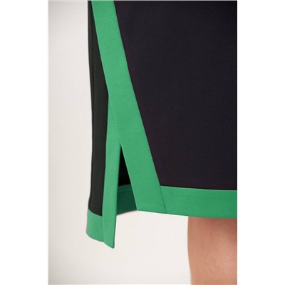 Romanovich Style 1-2465 черный/зеленый, Платье