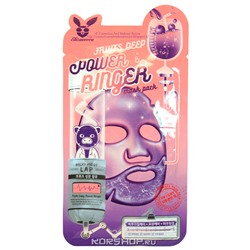 Тканевая маска для лица с экстрактами фруктов Fruits Deep Power Ringer Elizavecca, Корея, 23 мл Акция
