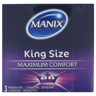 Manix King Size 3 Pr?servatifs