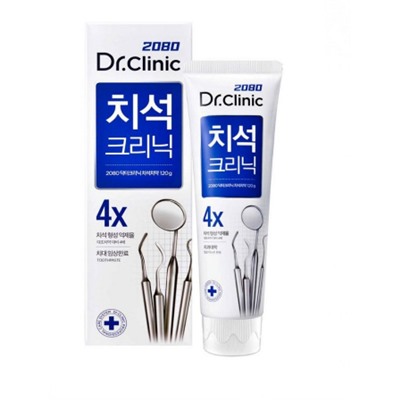 DENTAL CLINIC / Зубная паста Dr.Clinic Toothpaste Plaque care/ blue 120 гр*3 шт.