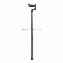 Трость TRIVES (с ортопедической ручкой, цвет серебро) CA833L4