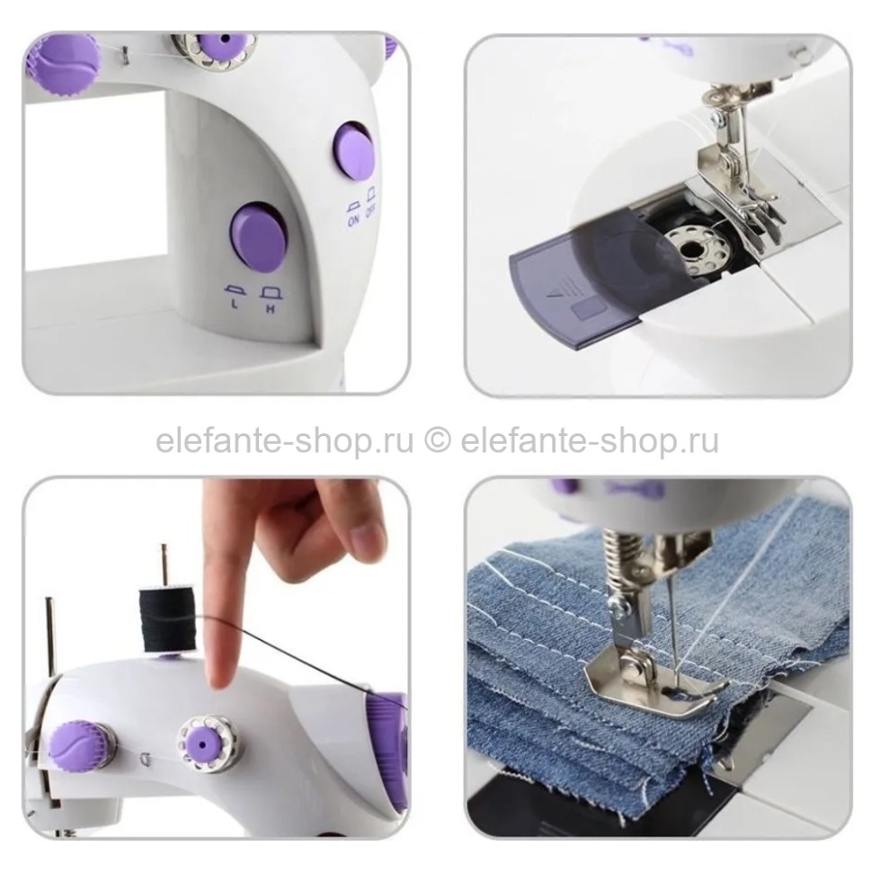 Мини швейная машинка Mini Sewing Machine SM-202A S-548-7 (96) купить,  отзывы, фото, доставка - Покупки-просто58