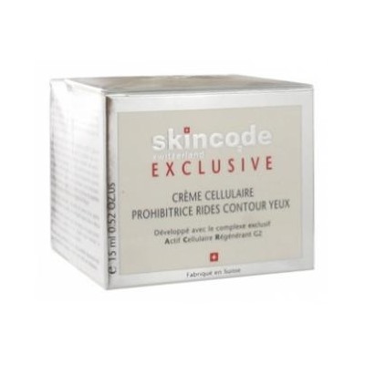 Skincode Exclusive Cr?me Cellulaire Prohibitrice Rides Contour des Yeux 15 ml