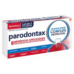 Parodontax Dentifrice au Fluor Fra?cheur Intense Compl?te Protection Lot de 2 x 75 ml