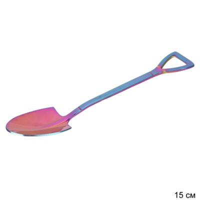 Ложка десертная штыковая лопата цветная / LH-52 /уп 500 /0,028