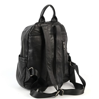Кожаный рюкзак 5301 Блек