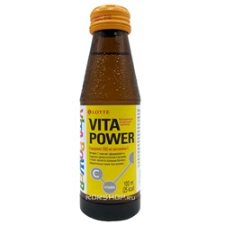Напиток негазированный витаминизированный Vita Power Lotte, Корея, 100 мл Акция