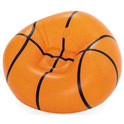 Кресло надувное "Баскетбольный мяч" 114x112x66 см Bestway 75103