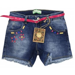 S1548 Шорты джинсовые для девочек Cichlid