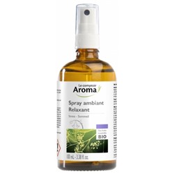Le Comptoir Aroma Spray Ambiant Relaxant aux Huiles Essentielles Bio 100 ml