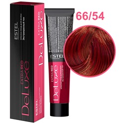 Крем-краска для волос 66/54 Темно русый красно-медный DeLuxe Extra Red ESTEL 60 мл