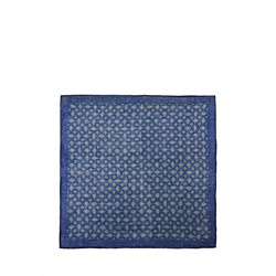 Карманный платок GREG Hanky-poly 33х33-синий 908.1.04
