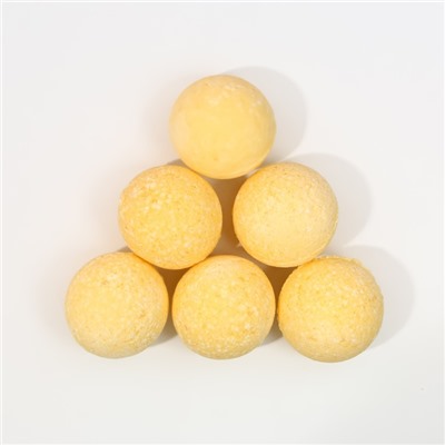 ЧИСТОЕ СЧАСТЬЕ, бомбочки для ванныб «С 8 марта!», подарочный набор 6 х 20 г, лимон и мёд
