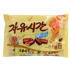 Шоколадный батончик Choco Mini Free Time Haitai, Корея, 180 г Акция
