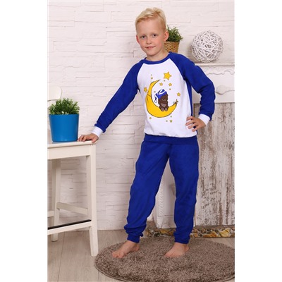 Костюм с брюками для мальчика 47001 Синий