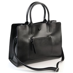 Женская кожаная сумка 3711-220 Блек