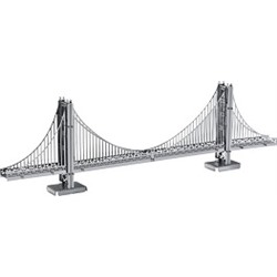 Объемная металлическая 3D модель Golden Gate Bridge арт.K0016/G11101