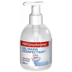 Mercurochrome Gel Mains D?sinfectant 250 ml