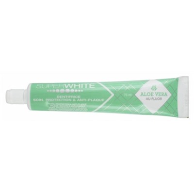 Superwhite Dentifrice Soin Protection and Anti-Plaque Aloe Vera 75 ml