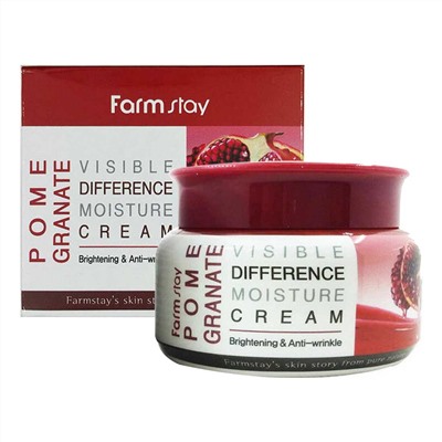 Farm Stay Антивозрастной крем для лица / Visible Difference Moisture Cream Pomegranate, 100 г