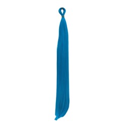 Термоволокно для точечного афронаращивания, 65 см, 100 гр, гладкий волос, цвет голубой(#Т4537)
