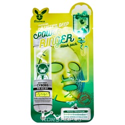 Тканевая маска для лица с центеллой Centella Asiatica Deep Power Ringer Elizavecca, Корея, 23 мл Акция