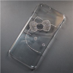 Чехол стразовый для iPhone 5 силиконовый защитный