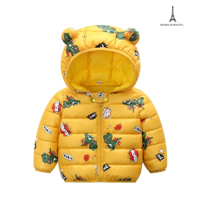 Куртка детская арт КД9, цвет: камуфляж жёлтый