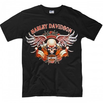 Футболка "Harley-Davidson" (logo)