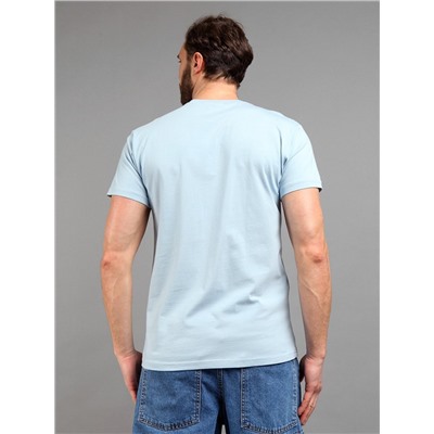 футболка мужская пастельно-голубой