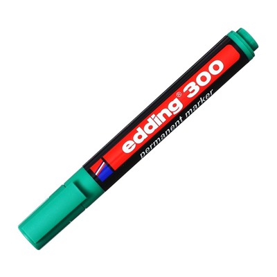 Набор маркеров перманентных EDDING E-300/4 (нестираемые), 1.5 - 3.0 мм, 4 цвета