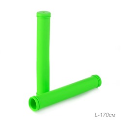 Грипсы трюковые 170мм Цвет зеленые 2 шт /уп 100/200/ Материал TPE