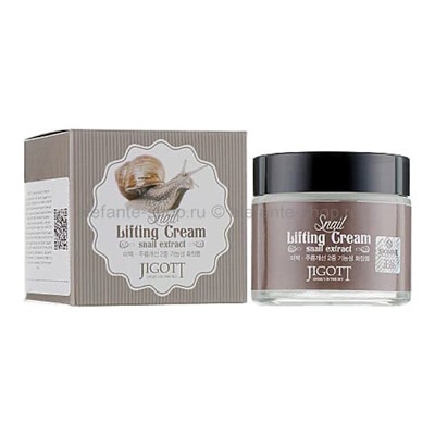 Лифтинг-крем с экстрактом слизи улитки Jigott Snail Lifting Cream 70ml (78)