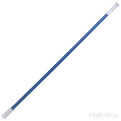 Карниз для ванной SCR-1A, алюминий, цвет - синий, длина 1,1 - 2 м