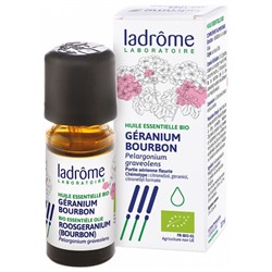 Ladr?me Huile Essentielle G?ranium Bourbon (Pelargonium graveolens) Bio 10 ml