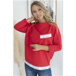 HAJDAN BL1109  красный блузка