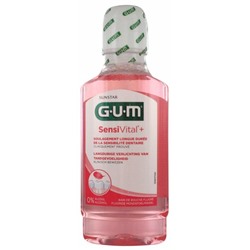 GUM Sensivital+ Bain de Bouche Fluor? 300 ml