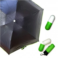 Зонт капсула, зеленый