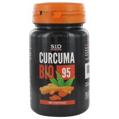 S.I.D Nutrition Curcuma Bio 95 120 Comprim?s