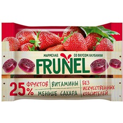 «Frunel», мармелад со вкусом клубники, 40 гр. Яшкино