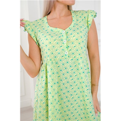 Ночная сорочка из кулирки Анита лимонный одуванчик