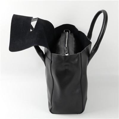 Женская кожаная сумка 1810 Черный