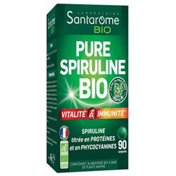 Santarome Bio Pure Spiruline Bio 90 Comprim?s