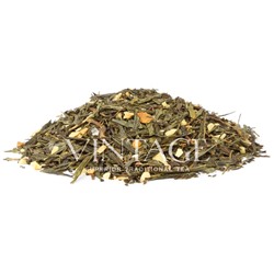 Зеленый чай с добавками "Серебряный миндаль"