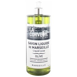 La Corvette Savon Liquide de Marseille Olive 1 L